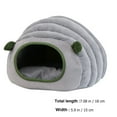 Hemoton 1PC Cat Bed Warm Sleeping Pouch Pet Sleeping Bag Lovely Cat