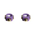 thumbnail image 3 of Youkk Belles Bagues en Or Déclaration pour Femmes à la Mode Bagues Durables pour Femmes Violet 2Set, 3 of 6