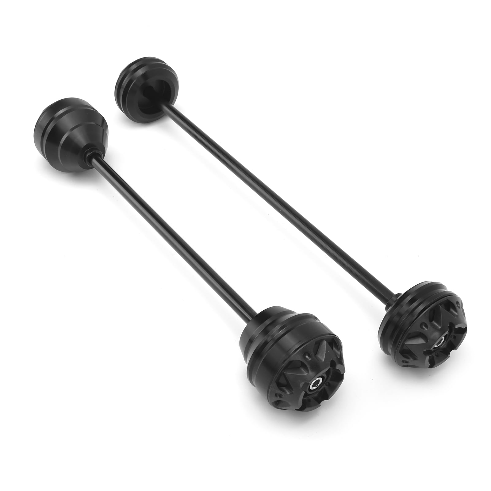 Spptty Axle Crash Protection,Wheel Fork Guard,Front Rear Wheel Fork Axle Sliders Crash Protector