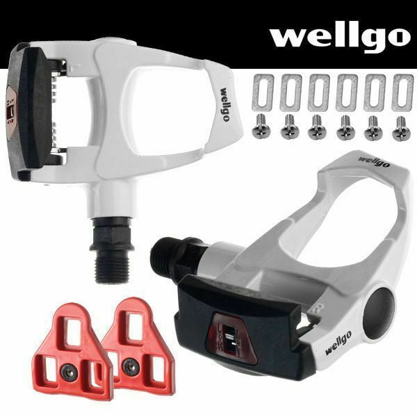 Wellgo Bike Look Delta (9 Degree Float) Compatible Indoor Cycling