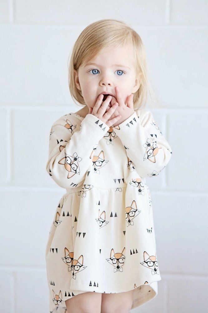 Girl Dress Stripe Long Sleeve Cotton Kids Dresses for Girls Toddler Clothes 