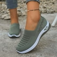 thumbnail image 6 of CAIXAI Walking Shoes for Women Orthopedic Dress Shoes for Women Lightweight Knit Upper Embroidery White Sneakers for Women Walking Anti-Skid Adjustable Upper Mary Jane Flats Hands-Free Barefoot Shoe, 6 of 6