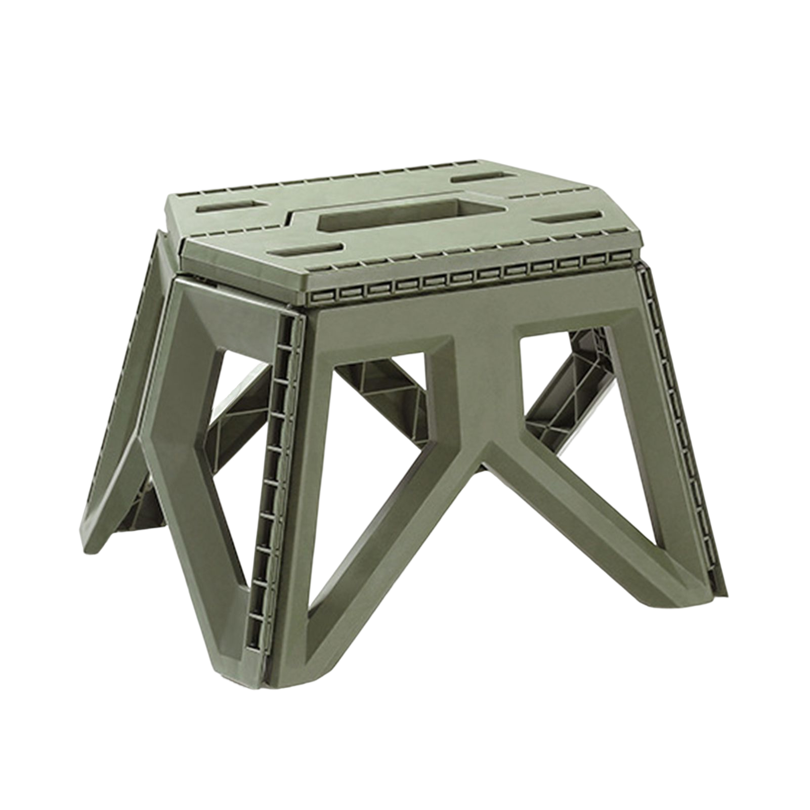 Xinwanna Solid Structure High Bearing Handle Folding Stool Portable
