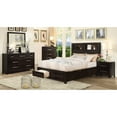 thumbnail image 3 of Furniture of America Austin Transitional Nightstand with 2-Drawer, Espresso, 3 of 7