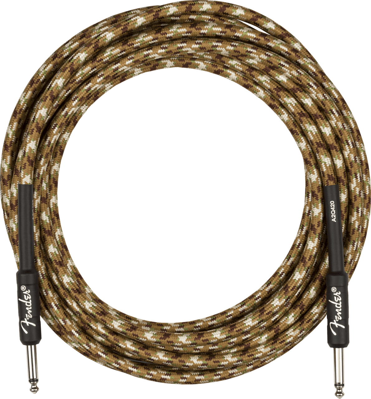 Genuine Fender® Professional Series Instrument Cable, 18.6', Desert Camo
