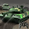 thumbnail image 2 of SIYTUAU Army Green Remote Control Tank Toy Electric Tracked Military Model Simulation Shooting Sound For Boys Requires 2 Aa Batteries 25 Min Playtime Gift Army Green B, 2 of 8