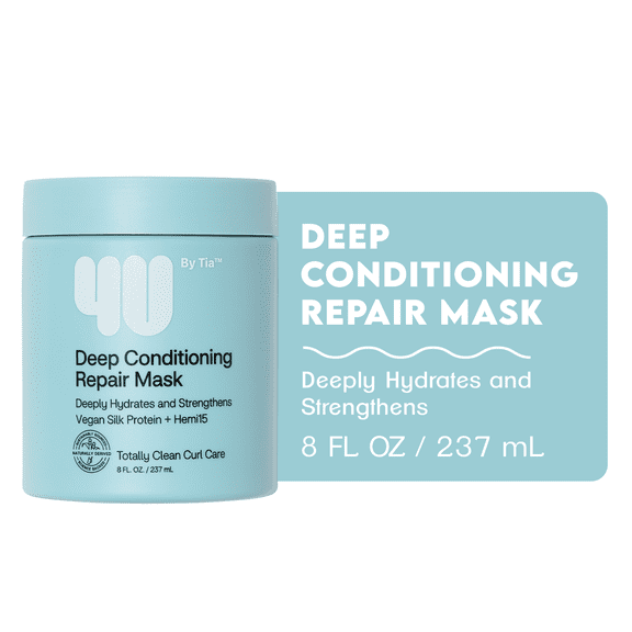 4U by Tia Deep Conditioning Repair Hair Mask, 8 fl oz