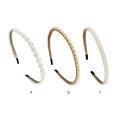 thumbnail image 2 of Jumpingount Diadema de perlas con lazo para el pelo, paquete de joyas para la cara, mano de obra fina Retro, regalo dulce de larga duración, suministros Accesorio para el cabello Tipo 2 Jumpingount AP016162-02, 2 of 6