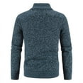 thumbnail image 4 of Mens Sweater, Casual Cardigan Full Zip Knitted Sweater Jacket With Pockets, Autumn Winter Warm Outerwear, Daily Casual Wear, Soft Fabric, Practical Men's Clothing, 4 of 9