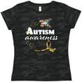 thumbnail image 3 of Inktastic Autism Awareness Butterfly Ribbon Women's T-Shirt, 3 of 5