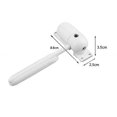 thumbnail image 2 of Automatic door closer, metal mini low noise hidden spring door closer, white, 2 of 5