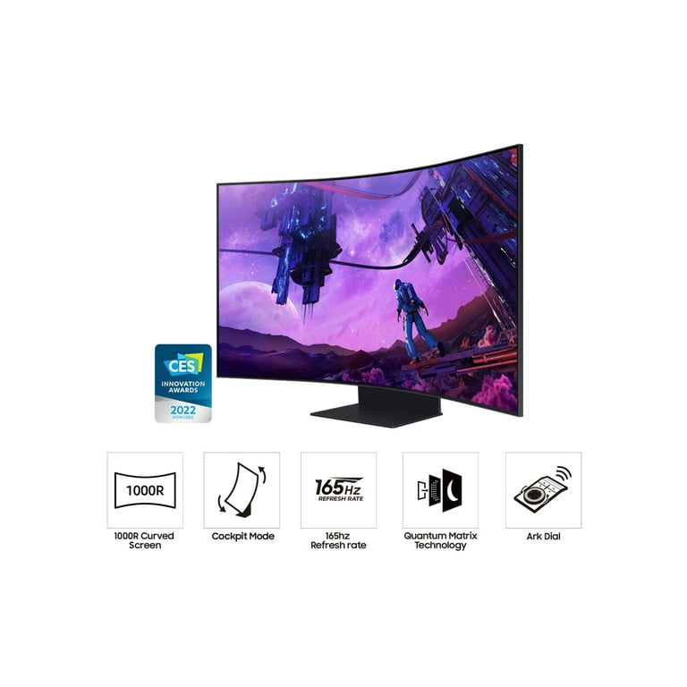Samsung Odyssey Ark 2nd Gen (G97NC) 4K curved gaming monitor now