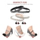 thumbnail image 3 of FELTECHELECTR 4 correas reemplazables para zapatos de tacón alto, decoración de cordones para zapatos de tacón alto, 3 of 6