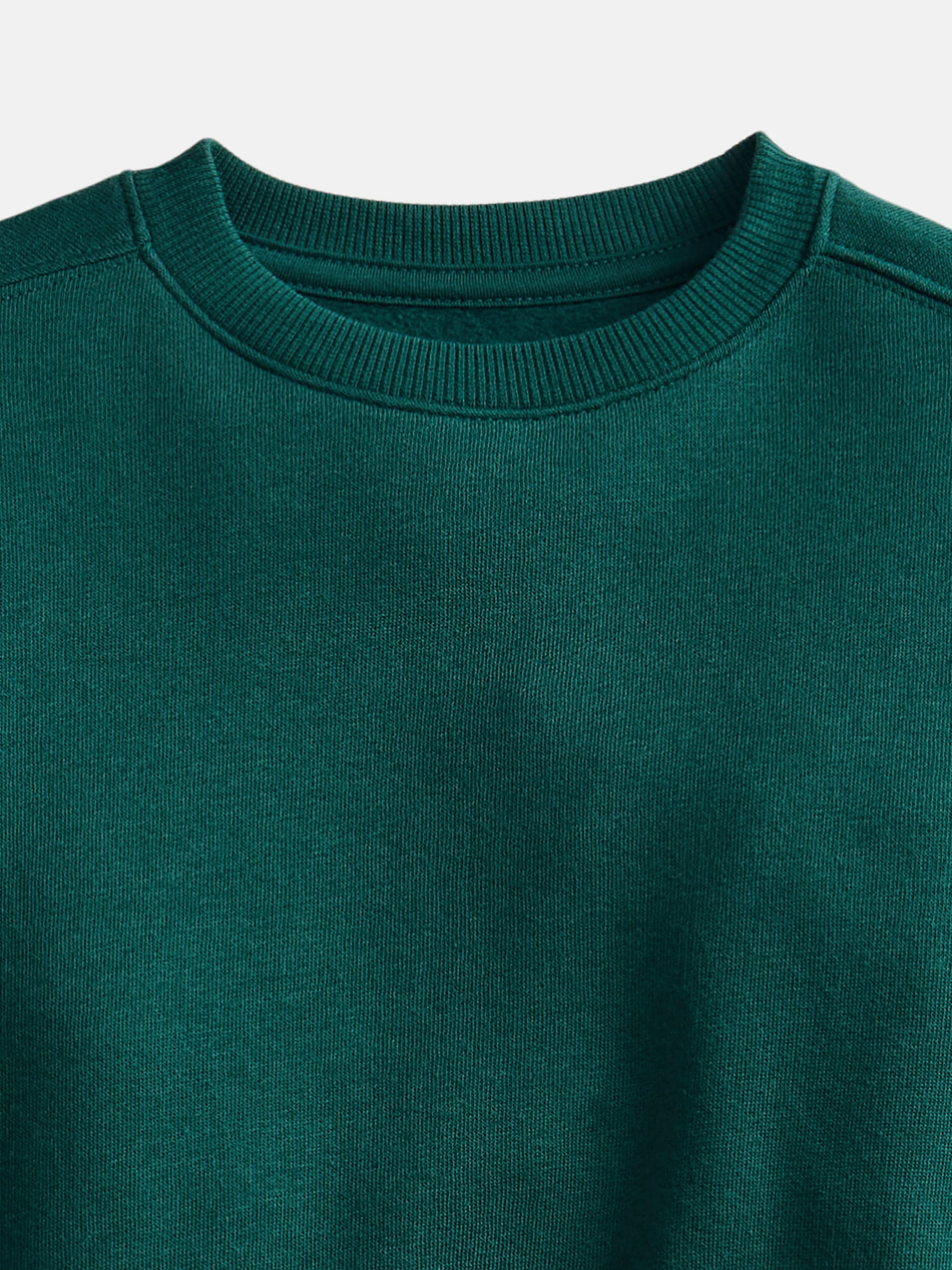 Athletic Works Boys Fleece Crew Neck Sweatshirt, Sizes 4-18 & Husky