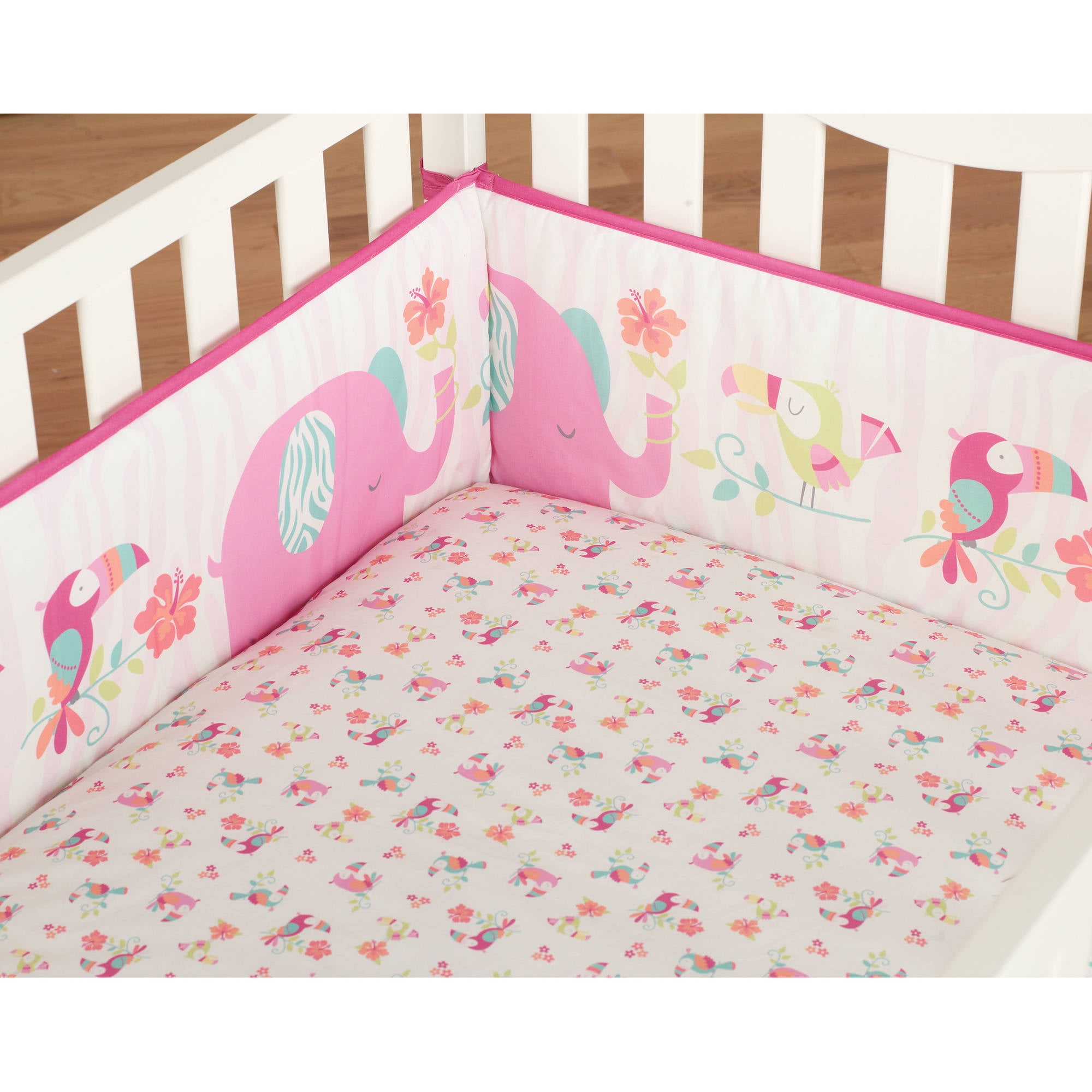 Tropical Crib Bedding Designs Garanimals Tropical Tales Crib Bedding And Accessories Collection