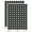 Black, variant on Standing Flamingo 200+ Round Stickers - Black - Gloss Finish - 0.50" Size