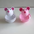 thumbnail image 3 of BESTSKY 2Pcs Interactive Cat Toy,Smart Food Dispensing Cat Toys Interactive,Play and Eat Simultaneously Kitten Toys,Pink, 3 of 4