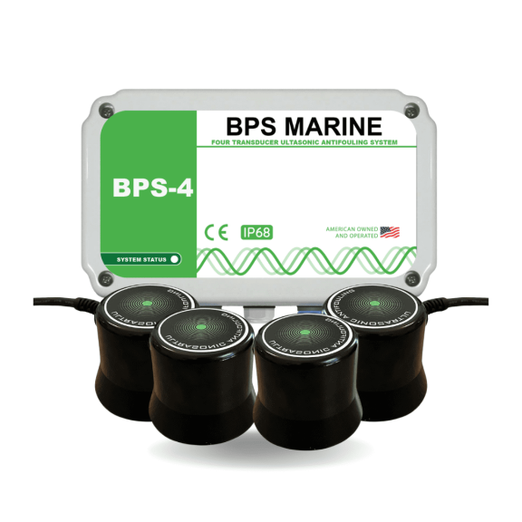 BPS-4 Ultrasonic Antifouling System, Covers Boats up to 52'