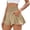 Khaki, variant on Admvng Shorts for Women Solid Breathable High Waisted Yoga Running Shorts