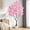 7FT, variant on Studyset Tall Pink Cherry Blossom Artificial Tree, Fake Pink Cherry Blossom Tree, Realistic Handmade Silk Leaves Plant Lifelike Decorative Plant in Pot