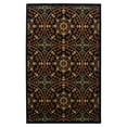 thumbnail image 2 of Formal Geometric Medallion Ultra-Soft Indoor Area Rug or Runner, 4' x 6', Midnight by Blue Nile Mills, 2 of 4