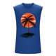 thumbnail image 4 of Camiseta sin mangas de cuello redondo para hombre, jersey deportivo de alta elasticidad, cuello redondo, sin mangas, ropa deportiva para hombre musculoso, camiseta sin mangas de algodón para hombre, 4 of 6