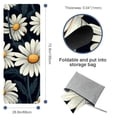 thumbnail image 4 of Daisy Yoga Towel, Storage Bag, 72.8"x26.8" - Suitable for Yoga, Pilates, Fitness, Gym Towel, Yoga Mat Towel, Yoga Blankets Included, 4 of 6