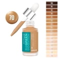thumbnail image 2 of Maybelline Green Edition Superdrop Tinted Oil Base Maquillaje Base de cobertura natural ajustable formulada con aceite de jojoba y marula 70 1 unidad, 2 of 7