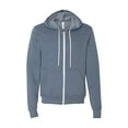 thumbnail image 1 of Bella 3739 Unisex Poly-Cotton Fleece Full-Zip Hoodie, 1 of 3