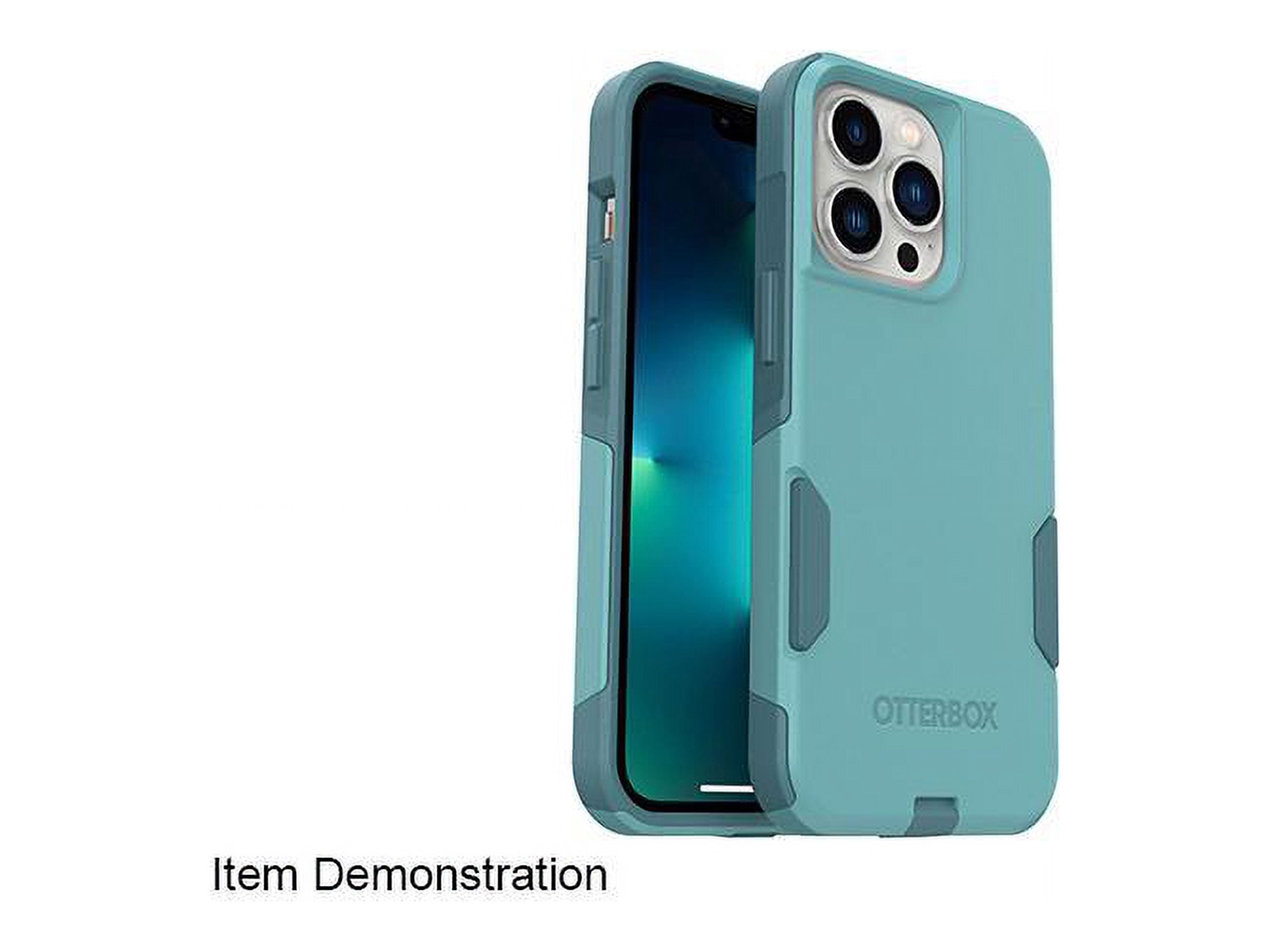 OtterBox Commuter Series Antimicrobial Riveting Way (Teal) iPhone 13 Pro Case 77-83438
