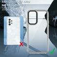 thumbnail image 2 of Allytech Crystal Clear Case for Samsung Galaxy A33 5G, [Support Wireless Charging] [Military Grade Protection], Ultra Slim Lightweight Anti-Yellowing Shockproof Cover Case - Clear, 2 of 8