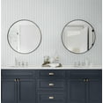 thumbnail image 5 of Seabrook Designs Pearl Grey Faux Beadboard Prepasted Wallpaper, 5 of 7