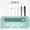 thumbnail image 2 of Soporte universal de silicona MoKo para lápiz capacitivo Apple Pencil, color verde, 2 of 8