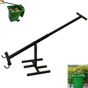 Bin Compactor - Waste Mate Bin,Manual Trash Compactor, Household Wheelie Bin Compactor, Portable Small Plate Compactor