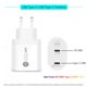 thumbnail image 3 of Cargador rápido de 40 W, adaptador USB-C dual para Samsung iPhone 15 14, 3 of 5