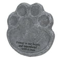 thumbnail image 2 of Piedra conmemorativa de la pata del animal doméstico, piedra conmemorativa del jardín del animal doméstico de la resina resistente a la intemperie para el jardín al aire libre, 2 of 5