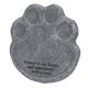 thumbnail image 2 of Piedra conmemorativa para pata de mascota, de resina resistente a la intemperie, para jardín, patio exterior, 2 of 14