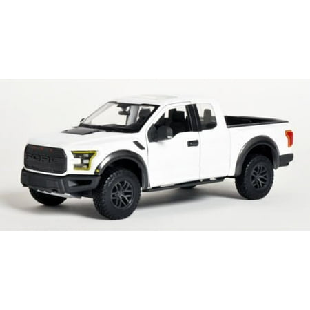 2017 Raptor Pickup Truck White 1/24 by Maisto 31266, Brand new box. Rubber tires. Made of diecast with some plastic parts. Detailed interior,.., By