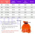 thumbnail image 7 of Pumpkin Princess Costume for Girls Birthday Party Tutu Fancy Dress Up, 2-7Y, 7 of 7