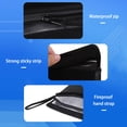 thumbnail image 4 of Fireproof Fireproof Document Bag A4 Waterproof Zipper Closure Pouch Heat Insulated Cash Safe Storage with Reflective Strip for Certificates Money Cards Passport Jewelry Valuables, 4 of 7