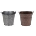 thumbnail image 1 of Miangastore 2Pack Stainless Steel Bucket With Lid For Snack Serving Families, 1 of 9
