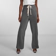 thumbnail image 2 of Seductiva Soft Leggings for Women Loose High Waist Pressure Stripes Hundred Folds Wide Leg Pants for Women Down Drag Straight Leg Casual Pants Loose Casual Pants, 2 of 4
