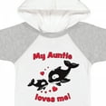 thumbnail image 4 of Inktastic My Auntie Loves Me Orca Family Boys or Girls Baby Bodysuit, 4 of 5