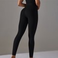 thumbnail image 5 of Riecok Scrunch Butt Leggings Plus Size Stretchy High Waisted Pants Waist Shaping Fall Leggings Workout Yoga Pants, 5 of 5