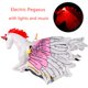 thumbnail image 3 of Simulación eléctrica colgante de águila para mascotas, juguetes portátiles para exteriores, loros, pájaros, música luminosa, regalo para bebés, niños y niñas, 3 of 3
