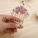 thumbnail image 2 of Accesorios para peinetas con diamantes de imitación y flores, 2 of 5