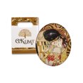 thumbnail image 1 of Gustav Klimt The Kiss Unique Designs Oval Shape Decorative Magnet Gifts in a Gift Bag for Adults - 1.75 Inches x 2.25 Inches, 1 of 1