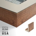 thumbnail image 4 of Vintage Abstract Print-XXXVII Framed in Walnut Wood Gallery Wrapped Canvas 17 in. x 25 in., 4 of 8