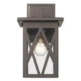 thumbnail image 3 of CHLOE Lighting ANTHONY Transitional 1 Light Rubbed Bronze Outdoor Wall Sconce 14" Tall, 3 of 4