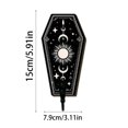 thumbnail image 2 of Vintage Halloween Decor with Coffin Shape and Metal Hook, Decorative Wall Hook for Entryway and Halloween Wall Decor for Spooky Season, Gothic Halloween Decor Single Piece for, 2 of 5